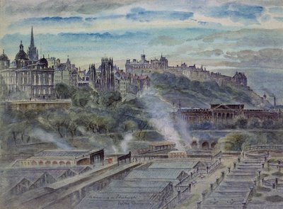 Edimburgo vicino alla Cappella di Sant